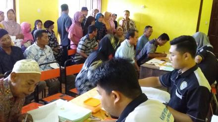 Pembagian Sertipikat Program PTSL Desa Banaran Tahun 2018